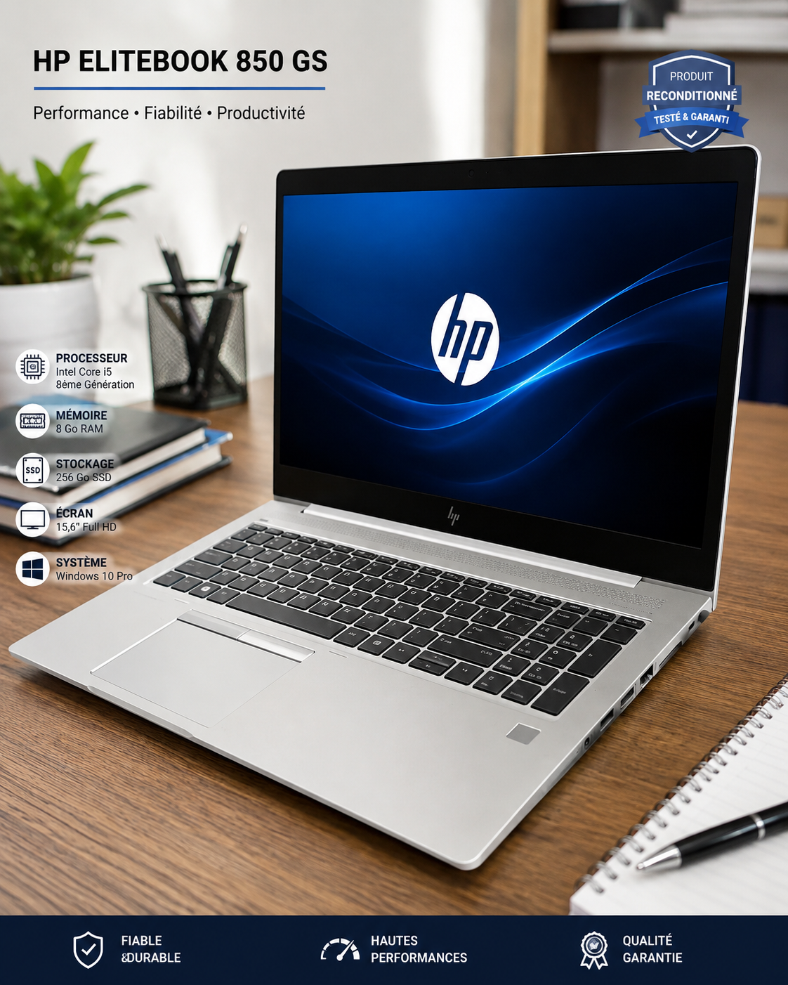 HP EliteBook 850 G5 Reconditionné